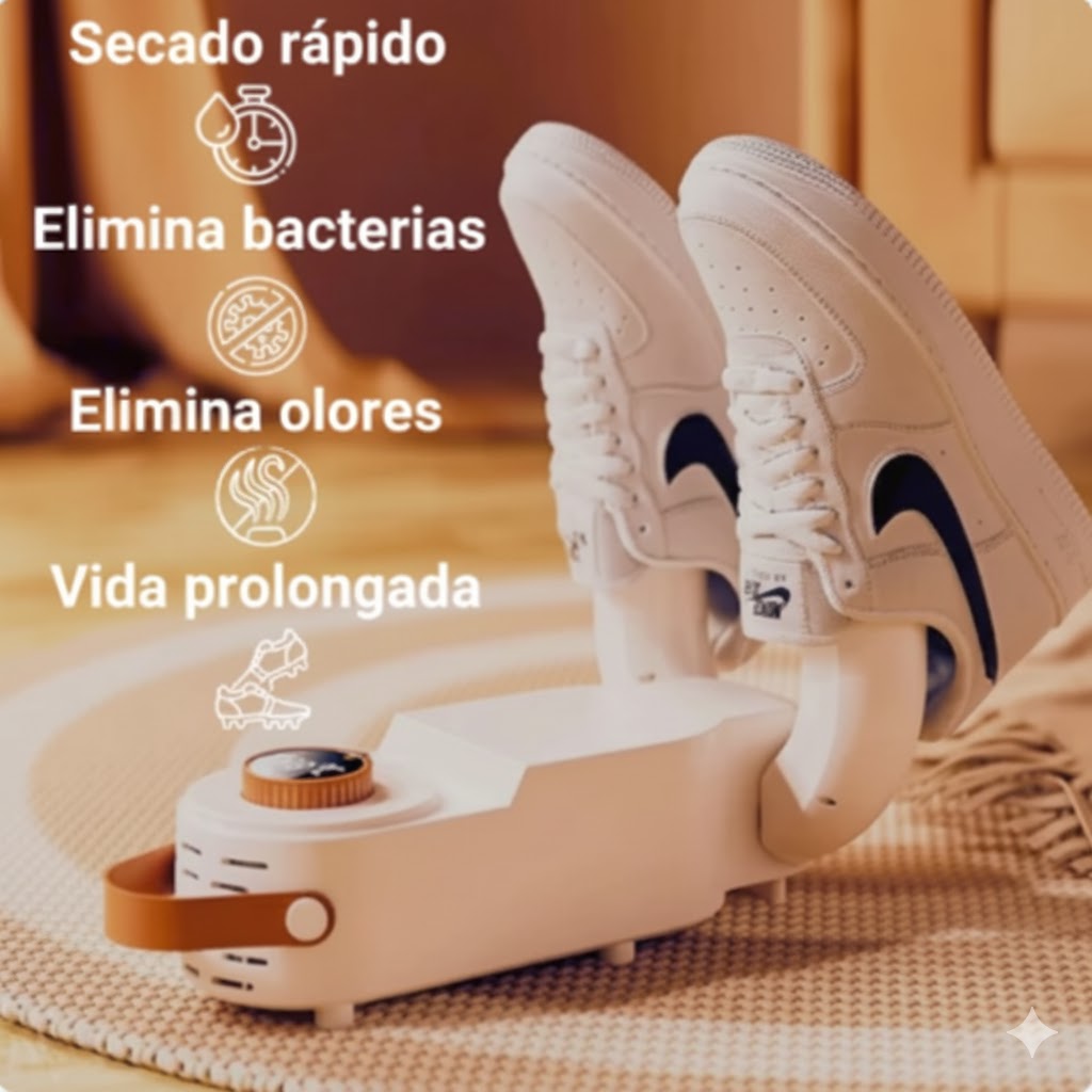 Secador de zapatillas - Olvidate de los malos olores